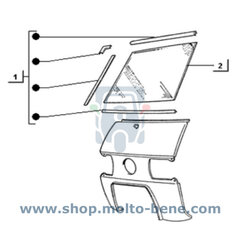 Voorruit Piaggio Ape TM