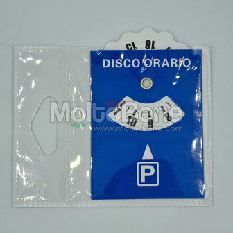 Parking disc Italian &#039;DISCO ORARIO&#039;