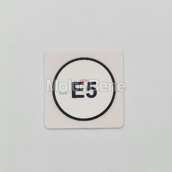 Sticker E5 Benzine
