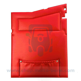 MB1697 Deurbekleding Rood Rechts Piaggio Ape 50 CM300402 Door Panel Red Right T&uuml;rverkleidung Rot Garniture de porte Roug