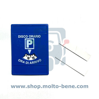 Parking disc Italian &#039;DISCO ORARIO&#039; Plastic