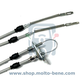 MB2503 Handremkabel Handbrake cable 128510 Piaggio Ape CAR P2 P3 Seilzug Handbremse C&acirc;ble de frein &agrave; main