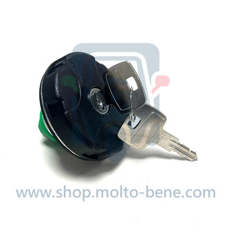 MB1337 Tankdop afsluitbaar Piaggio Ape 50 567076 Lockable Fuel cap Tankdeckel abschlie&szlig;bar Bouchon de r&eacute;servoir verrouillable