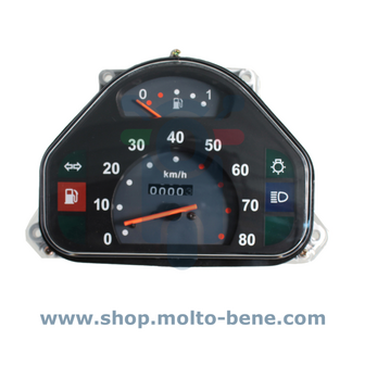 MB2607 Kilometerteller Vespa PK PX 50 XL2 FL 269567 265909 Odometer Tachometer Tacho Odom&egrave;tre Piaggio