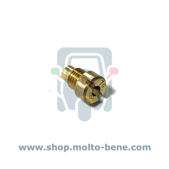 MB2622 Hoofdsproeier M6 Dell&#039;Orto 76 286998 Piaggio APE TM Main Jet Hauptd&uuml;se Gicleur principal