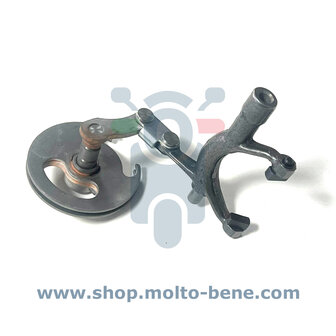 MB2637 Schakelarm Versnellingsbak Vespa PK50 179383 Switch arm Gearbox Schaltarm Getriebe Bras de commutation Bo&icirc;te de v