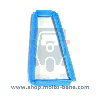 MB2582 163665 Zijruit Piaggio Ape P MP Classic Side window Seitenscheibe Vitre lat&eacute;rale