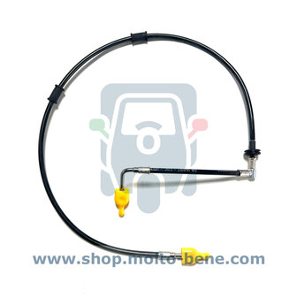 MB2749 Remleiding Voorwiel Piaggio Ape 50 EURO 4 ZAPC81 1E002985 Brake line Front wheel Bremsschlauch Vorderrad Conduite de fre