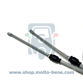 MB2675 Handremkabel Piaggio Ape 50 EURO 4 1E003115 Handbrake cable Seilzug Handbremse C&acirc;ble de frein &agrave; main