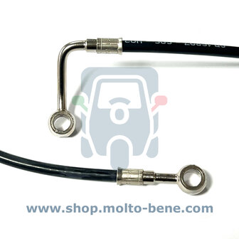 MB2749 Remleiding Voorwiel Piaggio Ape 50 EURO 4 ZAPC81 1E002985 Brake line Front wheel Bremsschlauch Vorderrad Conduite de fre