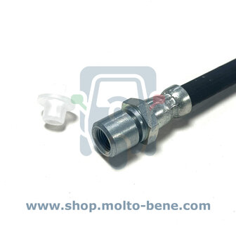 MB2820 Remslang achterzijde Piaggio Ape 50 EURO 4 ZAPC81 1E002993 Brake hose rear Bremsschlauch hinten Durite de frein arri&amp;#x0