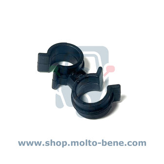 MB2824 Montagebeugel remleiding Piaggio Ape 50 EURO 4 ZAPC81 1E003128 Brake line mounting bracket Bremsleitungshalterung Suppor