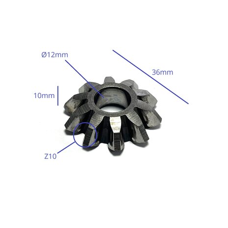 MB2271 Satelliet tandwiel differentieel Piaggio Ape MP 112865 Satellite gear differential Équipement satellite Diff&#x00