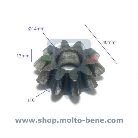 MB3001 Équipement satellite Différentiel Piaggio Ape TM P 703 602 1651554 Satellitenrad Differential Satellite ge