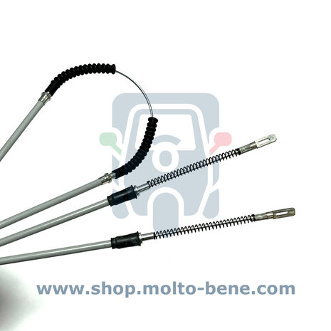 MB2518 Handremkabel Handbrake cable Handbremsseil Câble de frein à main Piaggio Ape TM 214153