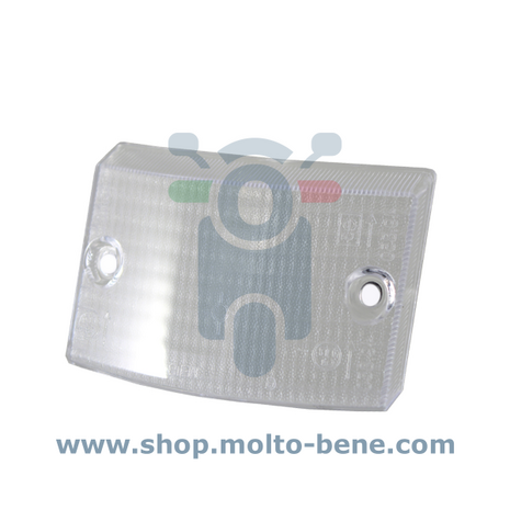 MB2540 Richtingaanwijzer Glas Links voor Vespa PK 50 S 125 Turn signal glass Front left Blinkerglas transparente Vorne links Ve