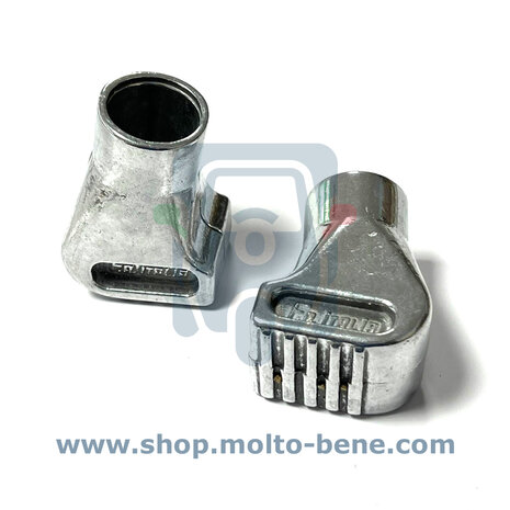 MB2560 Metaal voet middenstandaard chroom Vespa PK 50 125 Metal pads center stand Chrome Metall fuß Hauptständer 