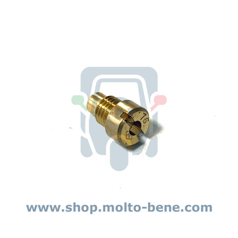 MB2622 Hoofdsproeier M6 Dell'Orto 76 286998 Piaggio APE TM Main Jet Hauptdüse Gicleur principal