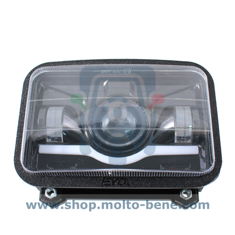 MB2644 Koplamp unit LED Piaggio Ape 50 TL3T TL4T TL6T 188482 Headlight unit Scheinwerfereinheit Bloc phare 