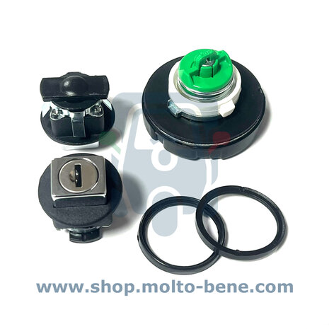 MB2817 Slotenset Piaggio Ape TM P 703 602 613726 Lock Cylinder set Schlossset Jeu de serrures