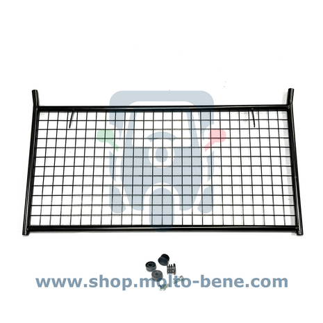 MB2858 Cabinebeschermer Piaggio Ape TM P 703 602 651709 Kabinenschutz Cabin protector Gitter Protecteur de cabine