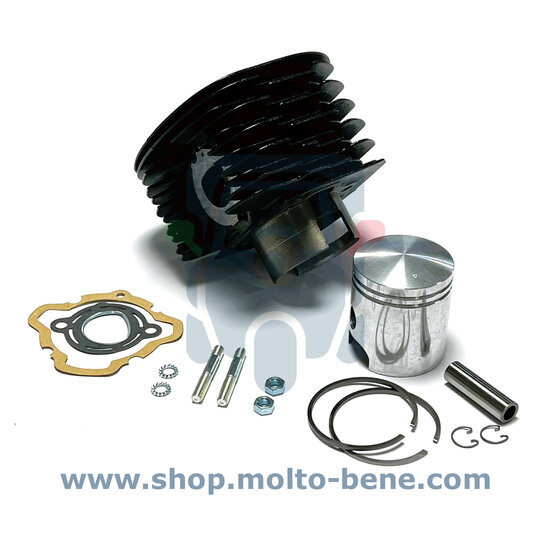 MB2242 Cilinderset 220cc PIAGGIO APE P 501 601 CAR MP DR KT00020 137128 Cylinder set Zylindersatz Jeu de cylindres