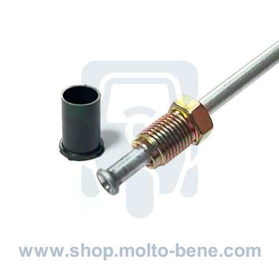 MB3006 Remleiding Links Piaggio Ape Classic Calessino 644813 Brake line Left Bremsleitung Ligne de frein Gauche