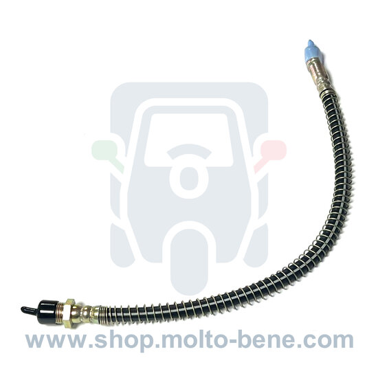 MB0014 Remleiding Voorwiel Piaggio Ape Classic Calessino 587624R Brake line Front wheel Bremsschlauch Vorderrad Conduite de fre