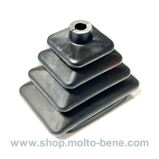 MB0021 Rubberen hoes schakelpook Piaggio Ape TM 219396 Rubber cover gear lever Gummiabdeckung Schalthebel Couvercle caoutchouc 