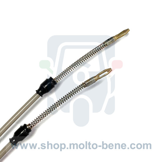 MB0029 Handremkabel Piaggio Ape Classic 400 E2 E4 660341 Handbrake cable Seilzug Handbremse C&acirc;ble de frein &agrave; main