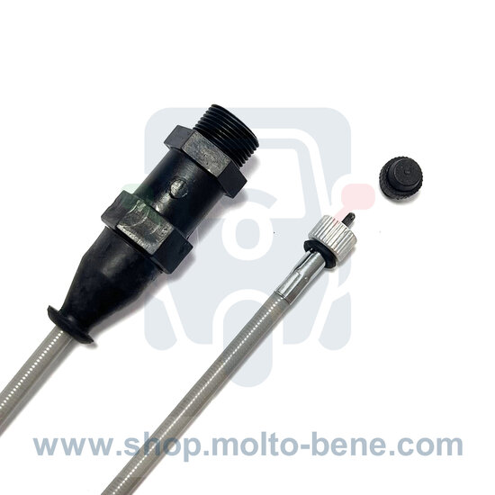MB0034 Kilometertellerkabel Piaggio Ape Classic 400 E2 E4 660340 Speedometer cable Tachowelle C&acirc;ble de compteur 