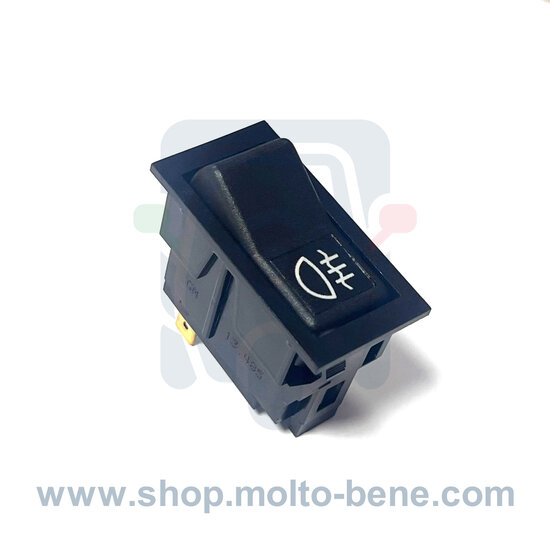 MB0036 Mistlicht schakelaar Piaggio Ape TM 581375 Fog light Nebelschlu&szlig;leuchten Feu antibrouillard
