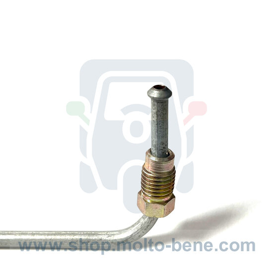 MB0043 Remleiding Voorwiel Piaggio Ape TM volante 253516 Brake line Front wheel Bremsschlauch Vorderrad Conduite de frein Roue 