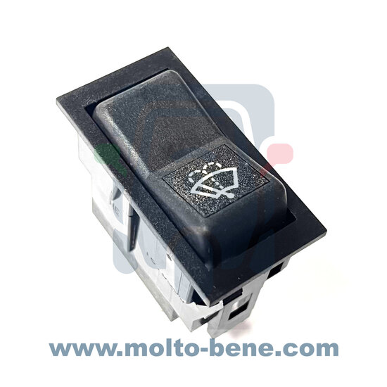 MB0066 Ruitenwisser schakelaar Piaggio Ape TM P 703 613606 Windshield wiper switch Scheibenwischer schalter Commutateur Essuie-