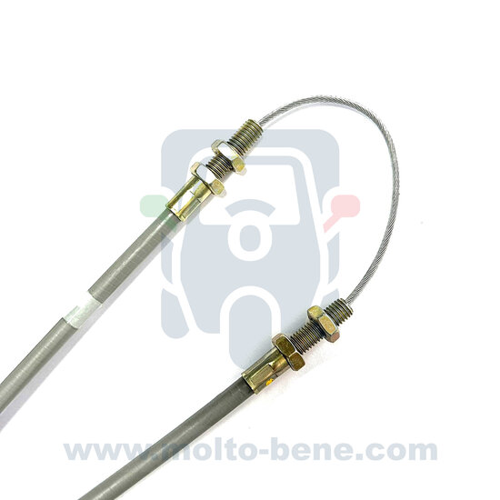 MB0131 Handremkabel Piaggio Ape Calessino 200 E2 B002338 Handbrake cable Seilzug Handbremse C&acirc;ble de frein &agrave; main 2013-2017 Z