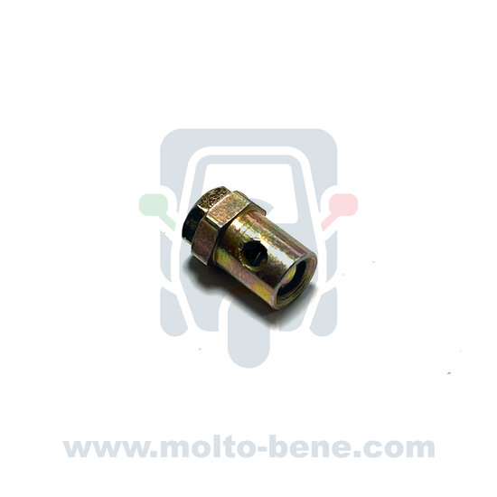 MB0179 Afstelnippel koppelingskabel Piaggio Ape Classic 400 E4 Calessino 200 E4 B024379 Clutch cable adjustment nipple Kupplung