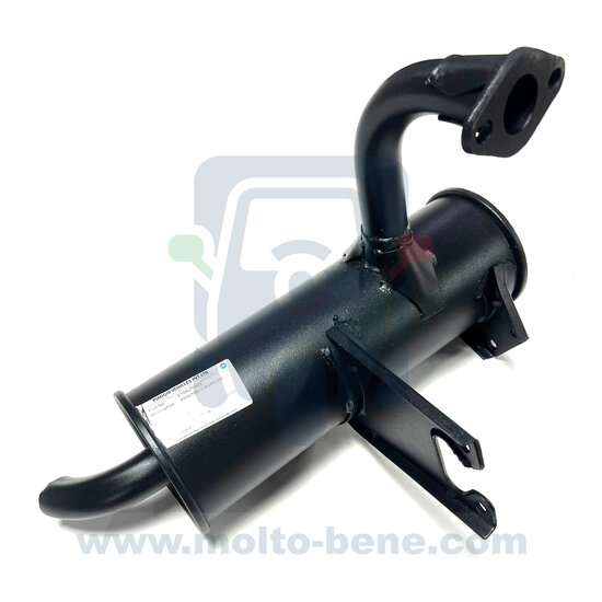 MB0197 Uitlaat Piaggio Ape Classic 400 E4 E10A070003 &Eacute;chappement Exhaust Auspuff