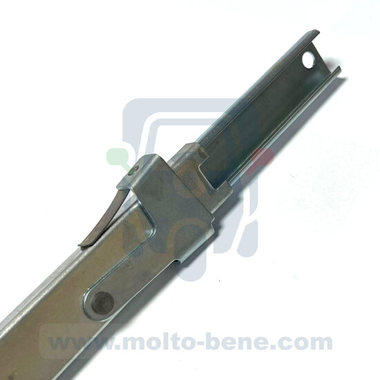 MB0212 Schuifsteun achterklep Piaggio Ape 50 184975 Tailgate sliding support Heckklappen-Schiebest&uuml;tze Support de hayon coulis