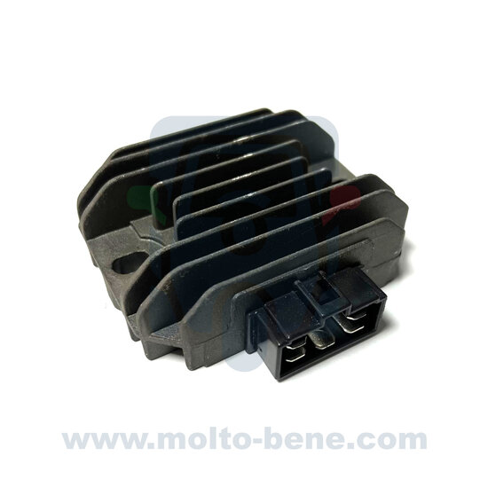 MB0287 Spanningsregelaar Piaggio Ape 50 Euro 4 ZAPC81 ZAPC80 58090R6 Voltage regulator Spannungsregler R&eacute;gulateur de ten
