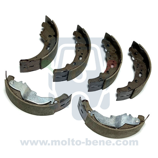 MB0315 154991 Piaggio Ape TM 703 602 atm atm zapt  Bremsbelagsatz Set remschoenen  brake shoes Jeu de m&acirc;choires de frein