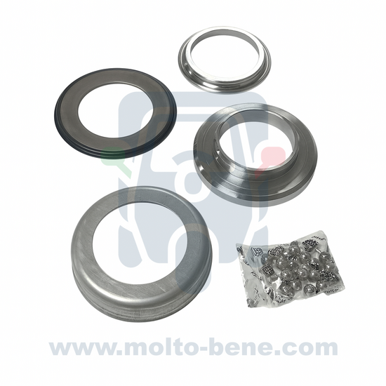MB1800 Balhoofdlagerset Piaggio Ape TM P602 703 493619 Bearing Set front fork Lenkkopflagerset oben Jeu de roulements de casque