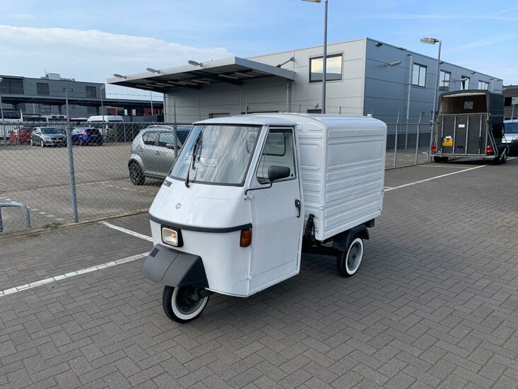 Piaggio Ape 50 Kenda Band Tire WHITEWALL white wall 3.50-10 Vespa 10 inch 100-90R10 Molto Bene Cuijk (3)