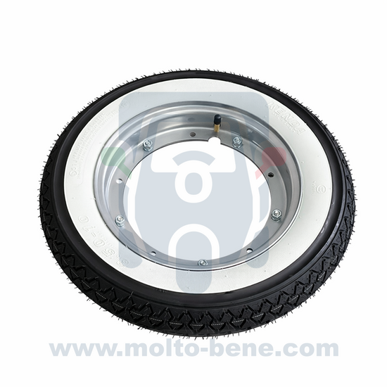 Piaggio Ape 50 Kenda Band Tire WHITEWALL white wall 3.50-10 Vespa 10 inch 100-90R10 Molto Bene Cuijk (3)