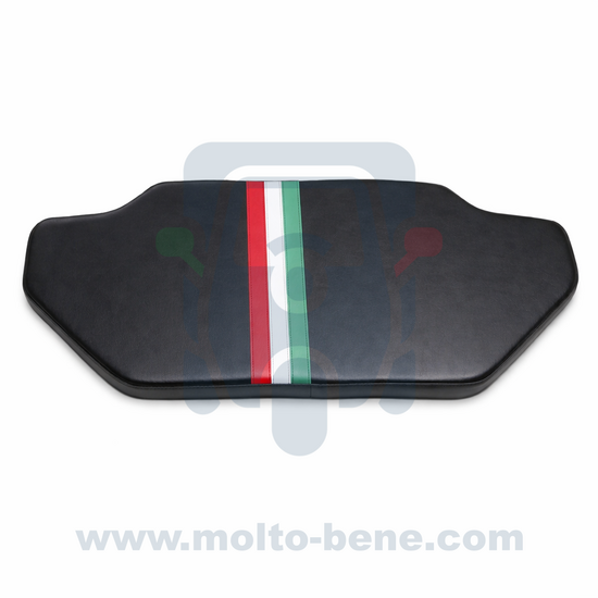 MB0381 Zitting Zwart Piaggio Ape 50 Italiaanse vlag Seat Black Italian flag Italienische Flagge Sitzbank Schwarz Si&egrave;ge Noir dr