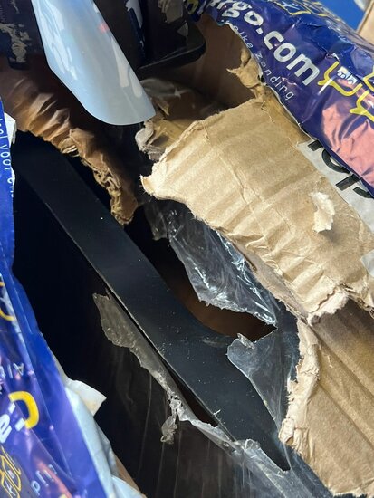 Dakdrager Piaggio Ape 50 HUIF (LICHTE TRANSPORTSCHADE)