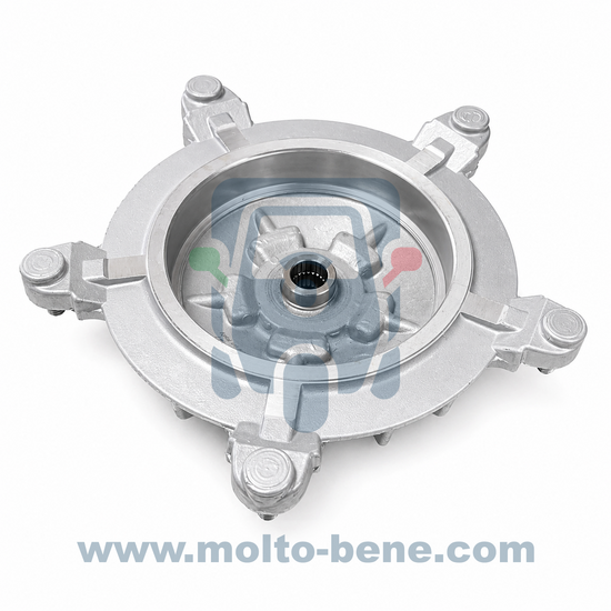 MB0441 Brake Drum front wheel Remtrommel Aluminium voorwiel Vespa 50 special 125 primavera Bremstrommel Vorderrad Roue avant Ta