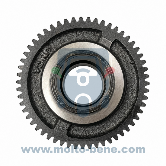MB0443 Hoofdtandwiel Differentieel Z57 Piaggio Ape 50 Main gear Hauptzahnrad Differential Pignon principal Diff&eacute;rentiel 