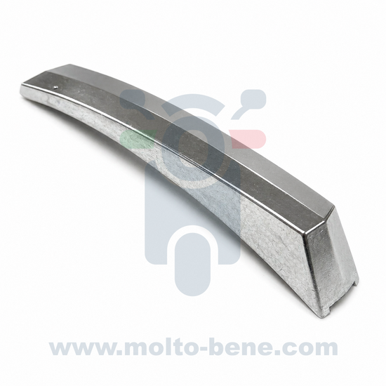 MB0457 Nippel Spatbord Chroom Vespa 50 90 125 Primavera ET3 Mudguard Crest Chrome Kotfl&uuml;gelnippel Chrom Cr&ecirc;te de 