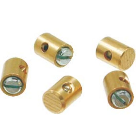 MB0470 Schroefnippel 5.5x7.3mm M4 Screw nipple Schraubnippel Vis pour c&acirc;ble Piaggio Ape Vespa 50 90 125