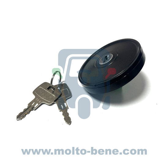 MB0474 Tankdop afsluitbaar 190621 119527 Piaggio Ape MP 500 550 600 P 501 601 Lockable Fuel cap Tankdeckel abschlie&szlig;bar 